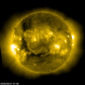 SOHO EIT 284 image of the sun