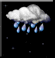 Light freezing, rain, overcast