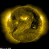 SOHO EIT 284 image of the sun